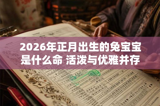2026年正月出生的兔宝宝是什么命 活泼与优雅并存