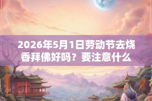 2026年5月1日劳动节去烧香拜佛好吗？要注意什么