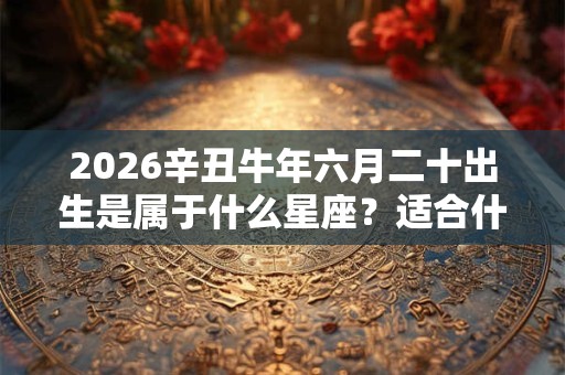 2026辛丑牛年六月二十出生是属于什么星座？适合什么职业？