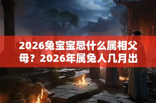 2026兔宝宝忌什么属相父母？2026年属兔人几月出生最好？