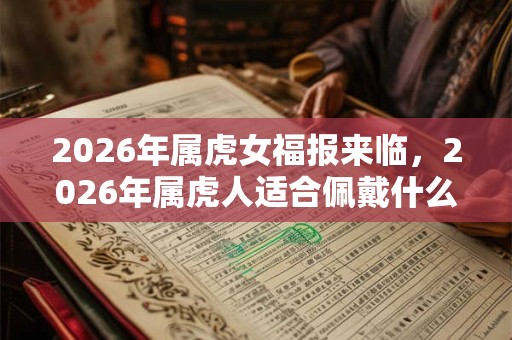 2026年属虎女福报来临,2026年属虎人适合佩戴什么吉祥物? 2026年属虎女福报来临,2026年属虎人适合佩戴什么吉祥物?