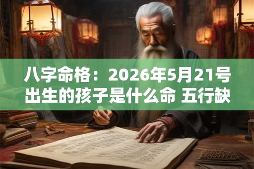 八字命格：2026年5月21号出生的孩子是什么命 五行缺什么