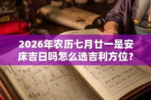 2026年农历七月廿一是安床吉日吗怎么选吉利方位? 2026年农历七月廿一是安床吉日吗怎么选吉利方位?