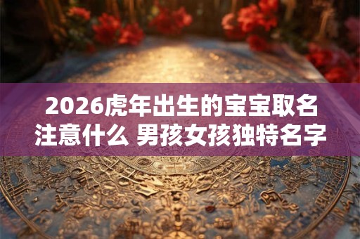 2026虎年出生的宝宝取名注意什么 男孩女孩独特名字分享 2026虎年出生的宝宝取名注意什么 男孩女孩独特名字分享