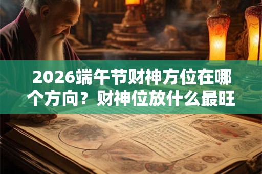 2026端午节财神方位在哪个方向?财神位放什么最旺财 2026端午节财神方位在哪个方向?财神位放什么最旺财