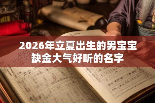 2026年立夏出生的男宝宝缺金大气好听的名字 2026年立夏出生的男宝宝缺金大气好听的名字