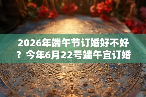 2026年端午节订婚好不好?今年6月22号端午宜订婚吗 2026年端午节订婚好不好?今年6月22号端午宜订婚吗