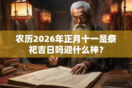 农历2026年正月十一是祭祀吉日吗迎什么神？