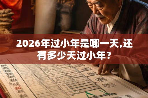 2026年过小年是哪一天,还有多少天过小年？