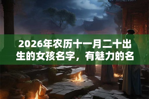 2026年农历十一月二十出生的女孩名字，有魅力的名字精选
