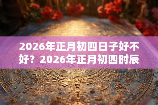 2026年正月初四日子好不好？2026年正月初四时辰吉凶一览表