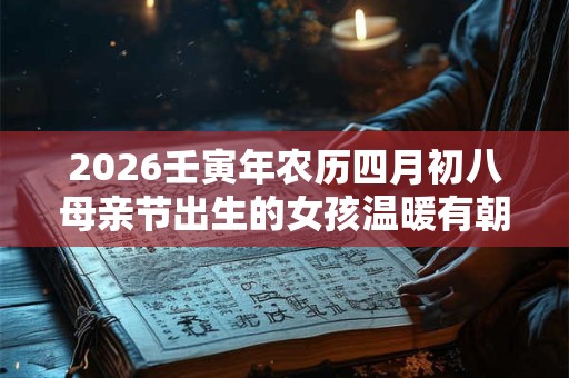 2026壬寅年农历四月初八母亲节出生的女孩温暖有朝气的名字宝典