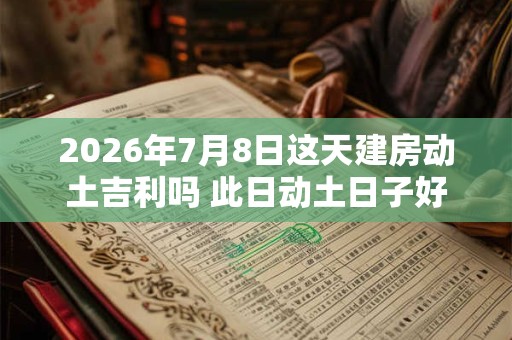 2026年7月8日这天建房动土吉利吗 此日动土日子好吗 2026年7月8日这天建房动土吉利吗 此日动土日子好吗