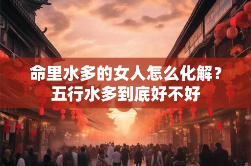 命里水多的女人怎么化解？五行水多到底好不好