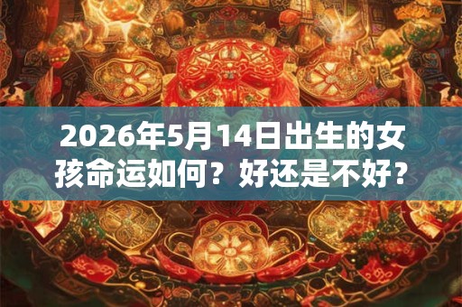 2026年5月14日出生的女孩命运如何？好还是不好？