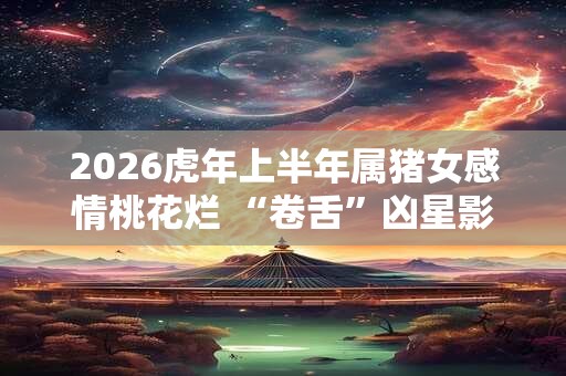 2026虎年上半年属猪女感情桃花烂 “卷舌”凶星影响运势