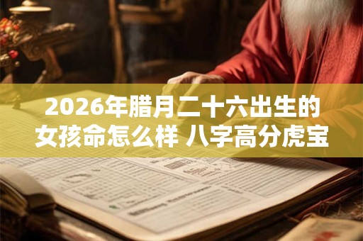 2026年腊月二十六出生的女孩命怎么样 八字高分虎宝名字