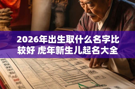 2026年出生取什么名字比较好 虎年新生儿起名大全 2026年出生取什么名字比较好 虎年新生儿起名大全