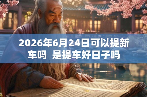 2026年6月24日可以提新车吗 是提车好日子吗 2026年6月24日可以提新车吗 是提车好日子吗
