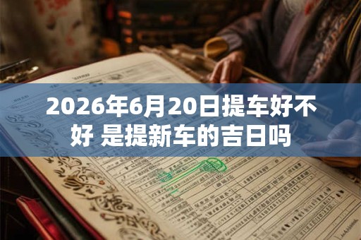 2026年6月20日提车好不好 是提新车的吉日吗 2026年6月20日提车好不好 是提新车的吉日吗