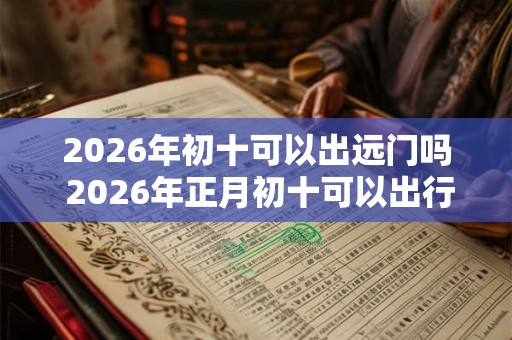 2026年初十可以出远门吗 2026年正月初十可以出行吗