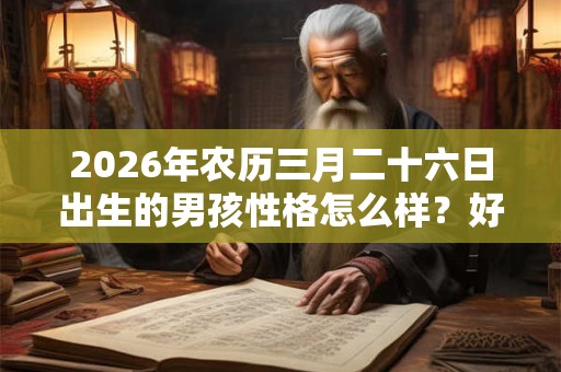 2026年农历三月二十六日出生的男孩性格怎么样?好还是不好? 2026年农历三月二十六日出生的男孩性格怎么样?好还是不好?