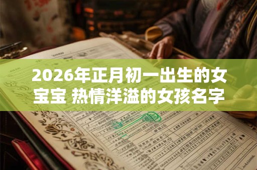 2026年正月初一出生的女宝宝 热情洋溢的女孩名字