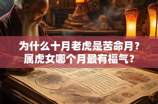 为什么十月老虎是苦命月？属虎女哪个月最有福气？