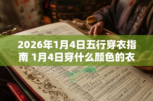 2026年1月4日五行穿衣指南 1月4日穿什么颜色的衣服
