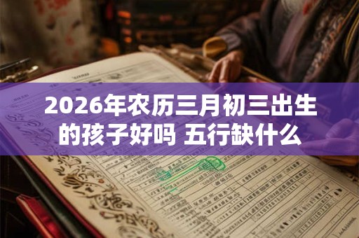 2026年农历三月初三出生的孩子好吗 五行缺什么 2026年农历三月初三出生的孩子好吗 五行缺什么
