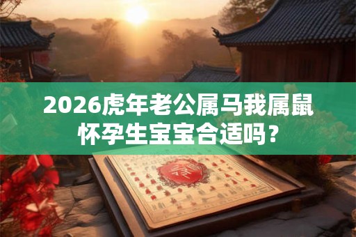 2026虎年老公属马我属鼠怀孕生宝宝合适吗？