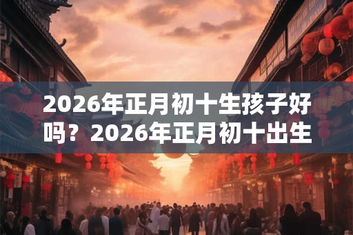 2026年正月初十生孩子好吗？2026年正月初十出生孩子命理解析