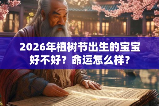 2026年植树节出生的宝宝好不好？命运怎么样？