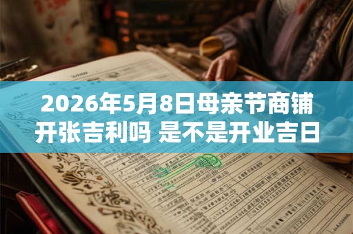 2026年5月8日母亲节商铺开张吉利吗 是不是开业吉日