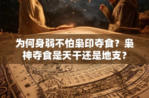 为何身弱不怕枭印夺食？枭神夺食是天干还是地支？