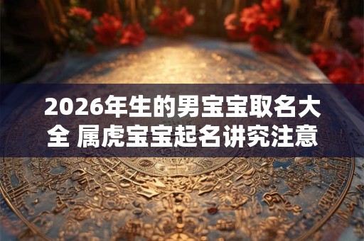 2026年生的男宝宝取名大全 属虎宝宝起名讲究注意之事 2026年生的男宝宝取名大全 属虎宝宝起名讲究注意之事