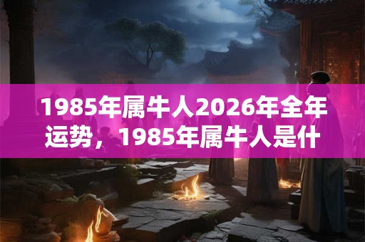 1985年属牛人2026年全年运势，1985年属牛人是什么命？