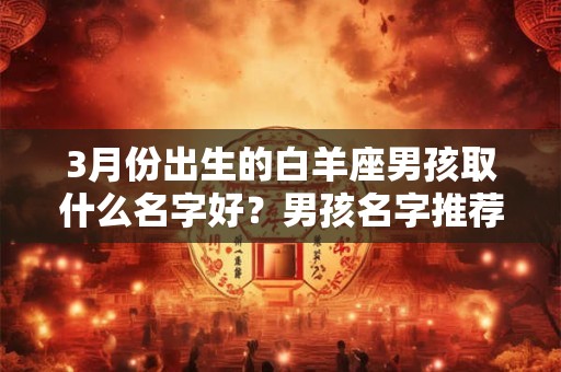 3月份出生的白羊座男孩取什么名字好？男孩名字推荐