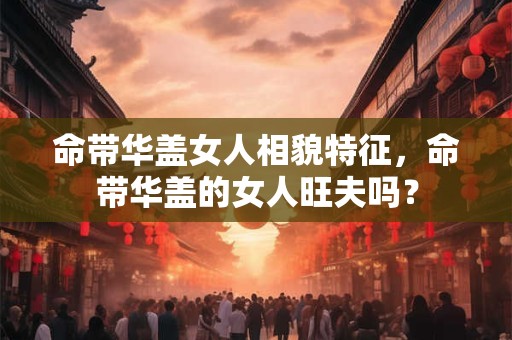 命带华盖女人相貌特征，命带华盖的女人旺夫吗？