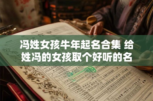 冯姓女孩牛年起名合集 给姓冯的女孩取个好听的名 冯姓女孩牛年起名合集 给姓冯的女孩取个好听的名