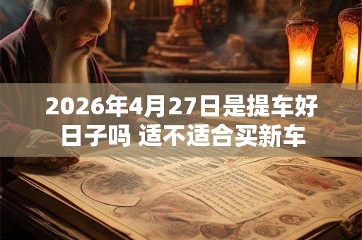 2026年4月27日是提车好日子吗 适不适合买新车