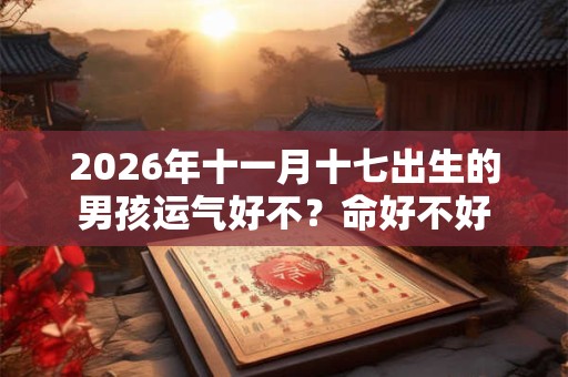 2026年十一月十七出生的男孩运气好不？命好不好