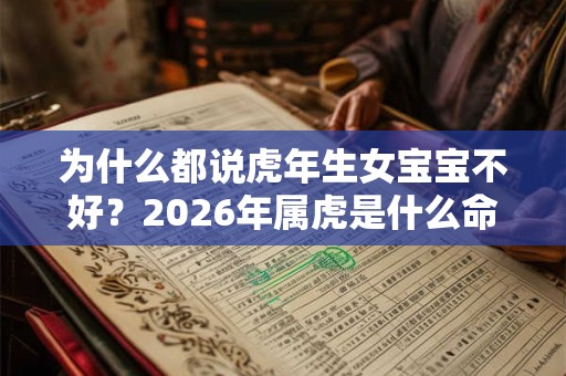 为什么都说虎年生女宝宝不好？2026年属虎是什么命？