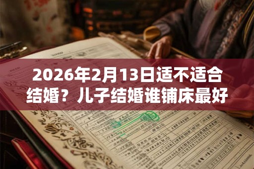 2026年2月13日适不适合结婚？儿子结婚谁铺床最好？