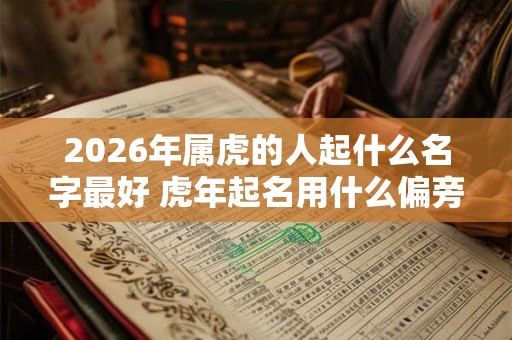 2026年属虎的人起什么名字最好 虎年起名用什么偏旁的字
