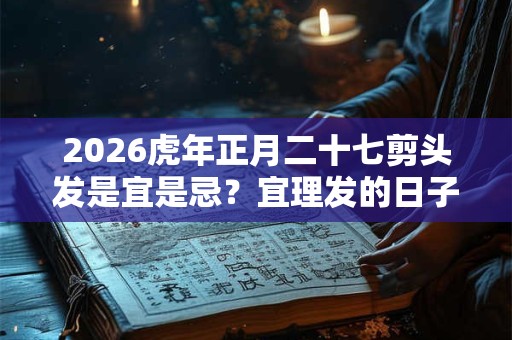 2026虎年正月二十七剪头发是宜是忌？宜理发的日子