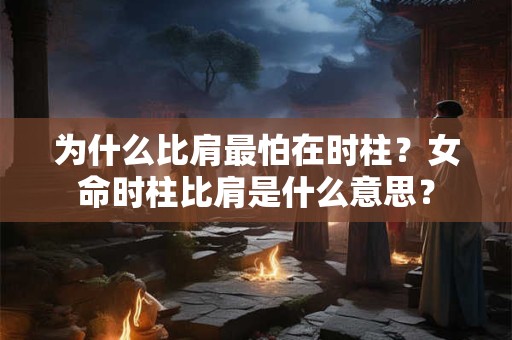 为什么比肩最怕在时柱？女命时柱比肩是什么意思？