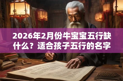 2026年2月份牛宝宝五行缺什么？适合孩子五行的名字有哪些？