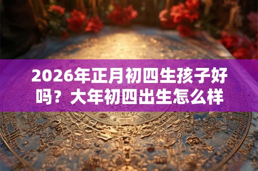 2026年正月初四生孩子好吗？大年初四出生怎么样