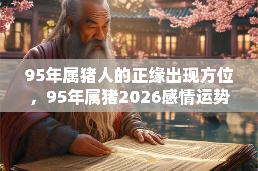 95年属猪人的正缘出现方位，95年属猪2026感情运势